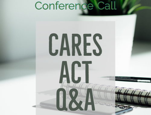 Conference Call: CARES Act Q&A